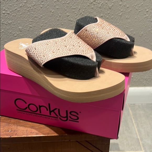 corkys flip flop sandals y2k glam - Picture 2 of 15